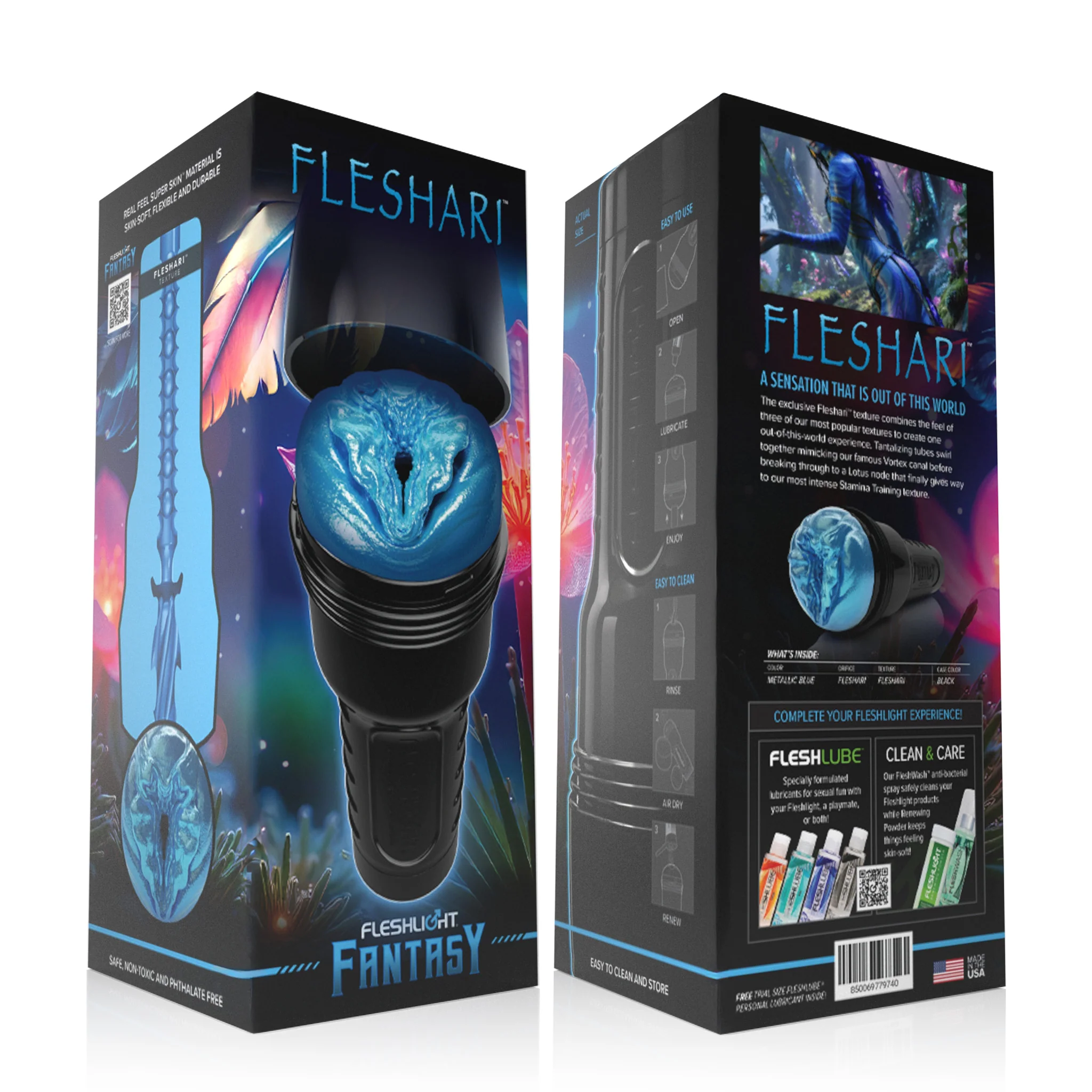 Fleshari™ Blue Alien Stroker - Image 3